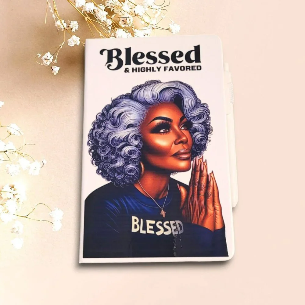 NWT - Blessed African American Woman-Journal (SKU 0217)
